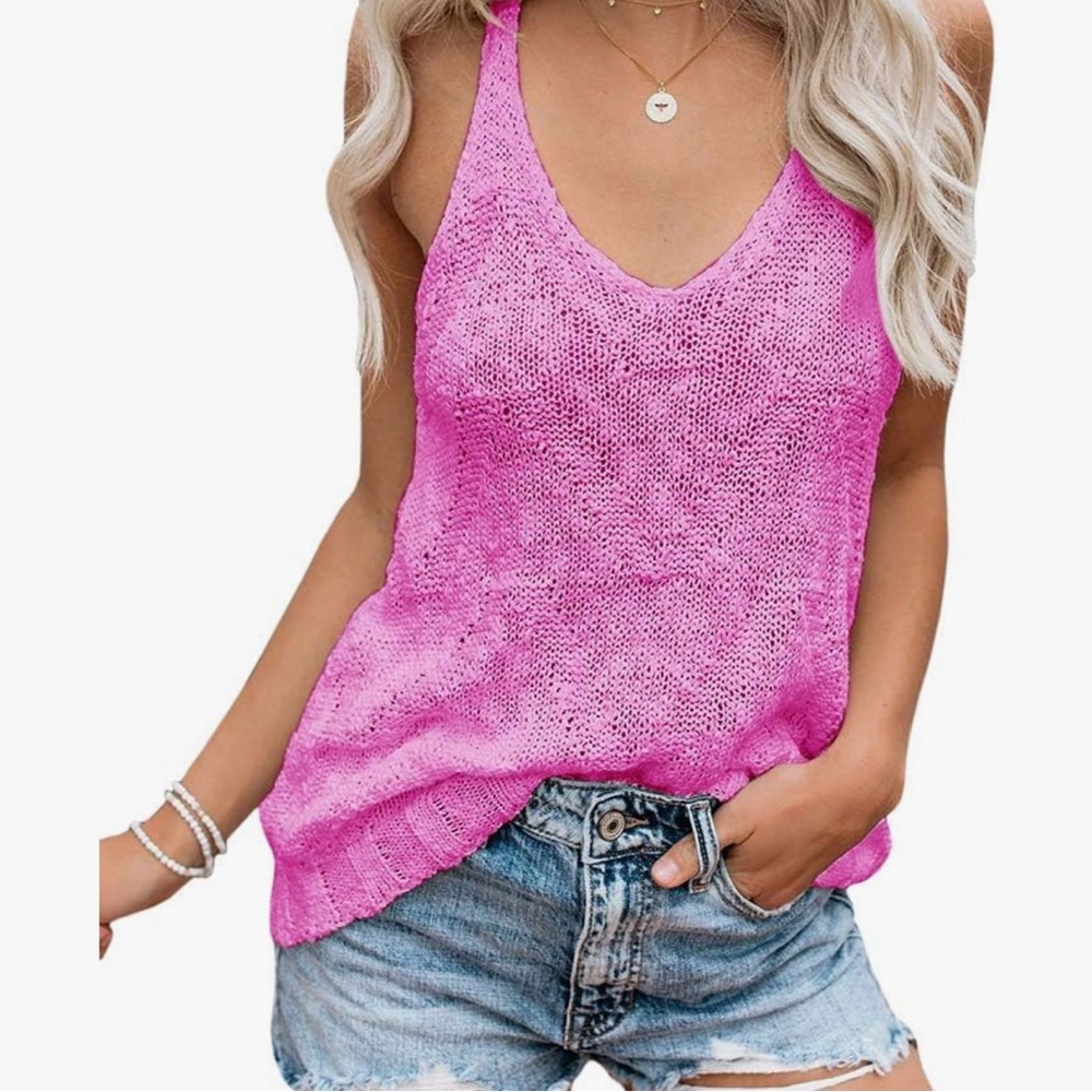 Women's Pink Tank Top NWOT